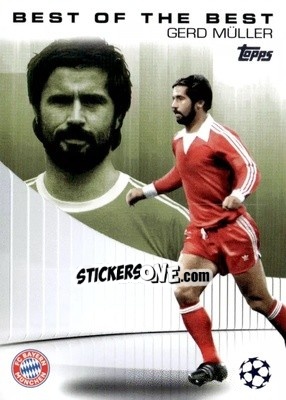 Sticker Gerd Müller - UEFA Club Competitions 2024-2025
 n. BOTB-6 - Topps