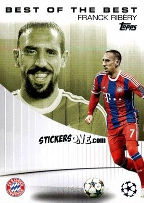 Cromo Franck Ribéry - UEFA Club Competitions 2024-2025
 n. BOTB-7 - Topps