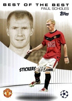 Figurina Paul Scholes - UEFA Club Competitions 2024-2025
 n. BOTB-12 - Topps