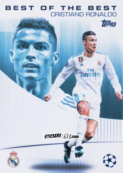 Figurina Cristiano Ronaldo - UEFA Club Competitions 2024-2025
 n. BOTB-14 - Topps