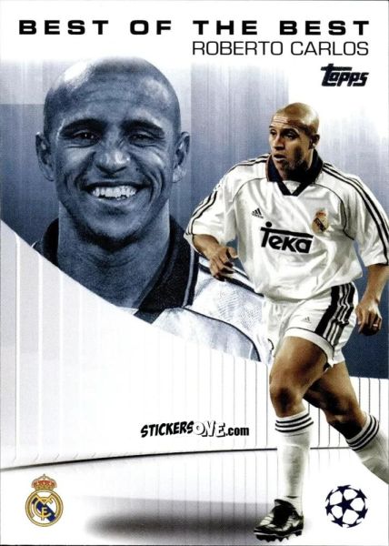 Figurina Roberto Carlos - UEFA Club Competitions 2024-2025
 n. BOTB-15 - Topps