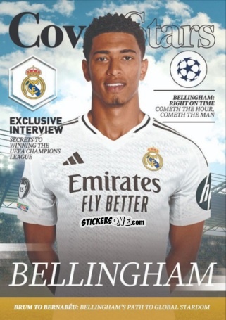 Cromo Jude Bellingham - UEFA Club Competitions 2024-2025
 n. CS-1 - Topps