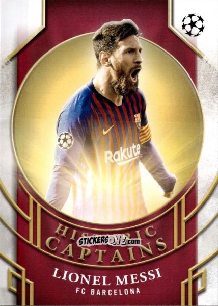 Cromo Lionel Messi - UEFA Club Competitions 2024-2025
 n. HC-4 - Topps