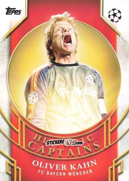 Sticker Oliver Kahn - UEFA Club Competitions 2024-2025
 n. HC-6 - Topps