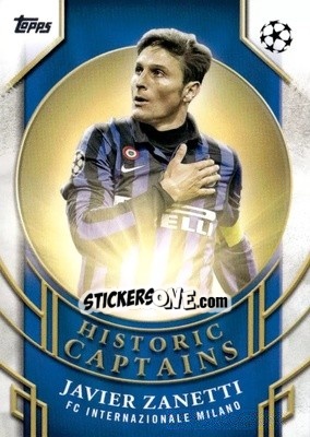 Figurina Javier Zanetti - UEFA Club Competitions 2024-2025
 n. HC-7 - Topps