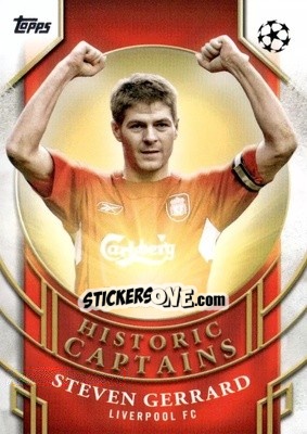 Cromo Steven Gerrard - UEFA Club Competitions 2024-2025
 n. HC-9 - Topps