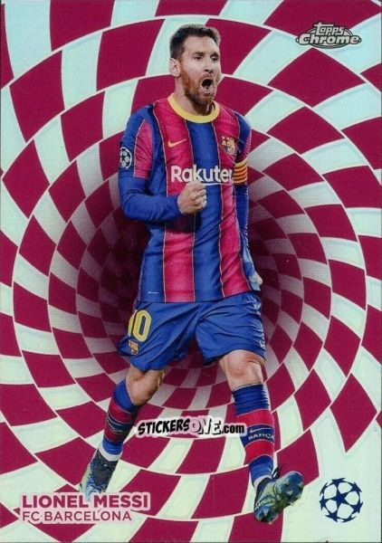 Cromo Lionel Messi - UEFA Club Competitions 2024-2025
 n. MG-4 - Topps