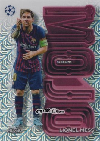 Cromo Lionel Messi - UEFA Club Competitions 2024-2025
 n. MJ-10 - Topps