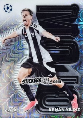 Cromo Kenan Yildiz - UEFA Club Competitions 2024-2025
 n. MJ-17 - Topps