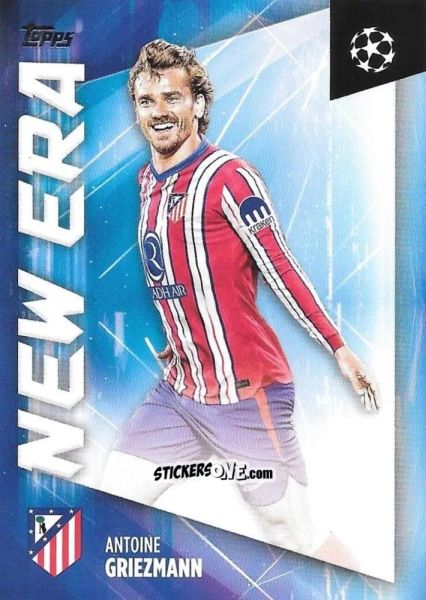 Sticker Antoine Griezmann - UEFA Club Competitions 2024-2025
 n. NE-5 - Topps