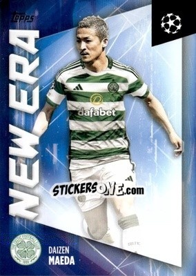 Sticker Daizen Maeda - UEFA Club Competitions 2024-2025
 n. NE-8 - Topps