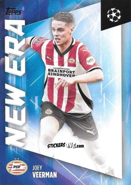 Sticker Joey Veerman - UEFA Club Competitions 2024-2025
 n. NE-21 - Topps