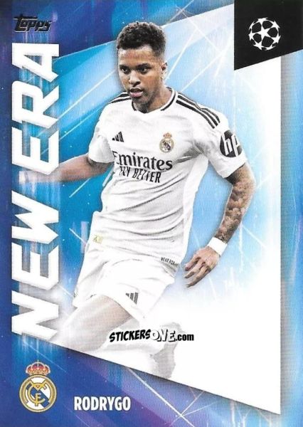 Figurina Rodrygo - UEFA Club Competitions 2024-2025
 n. NE-22 - Topps
