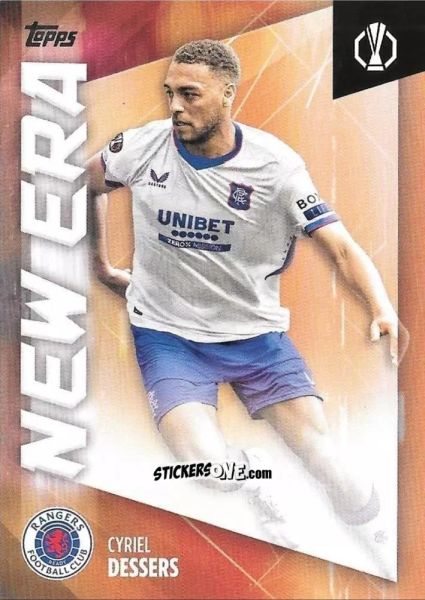 Cromo Cyriel Dessers - UEFA Club Competitions 2024-2025
 n. NE-25 - Topps