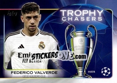 Sticker Federico Valverde - UEFA Club Competitions 2024-2025
 n. RF-2 - Topps