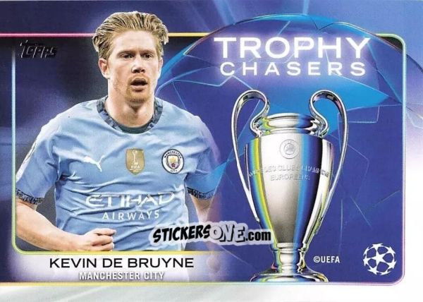 Cromo Kevin De Bruyne - UEFA Club Competitions 2024-2025
 n. RF-15 - Topps
