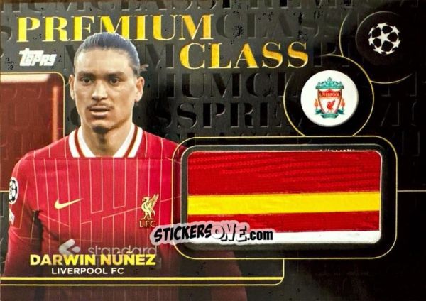 Cromo Darwin Núñez - UEFA Club Competitions 2024-2025
 n. PR-DN - Topps