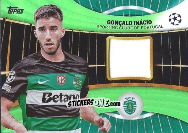 Sticker Gonçalo Inácio - UEFA Club Competitions 2024-2025
 n. SR-GI - Topps