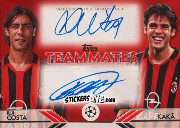 Cromo Rui Costa / Kaká - UEFA Club Competitions 2024-2025
 n. TDA-CK - Topps