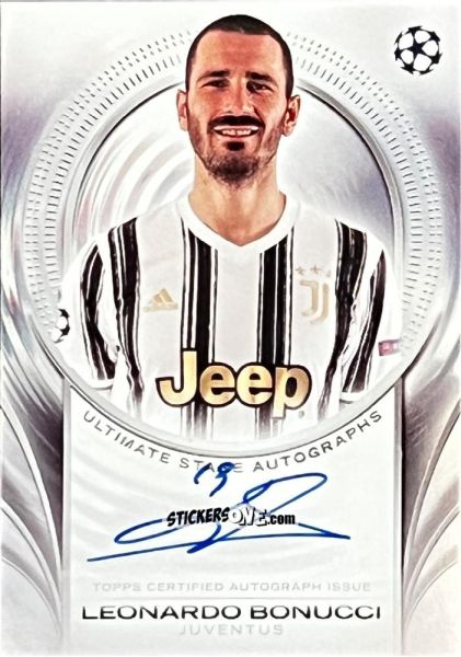 Sticker Leonardo Bonucci - UEFA Club Competitions 2024-2025
 n. USA-LB - Topps