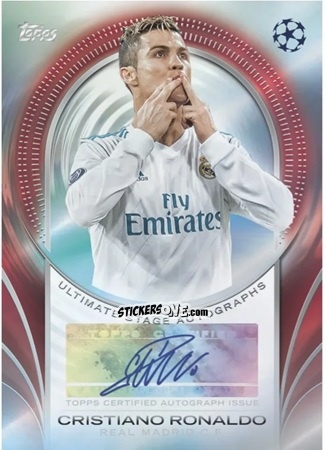 Figurina Cristiano Ronaldo - UEFA Club Competitions 2024-2025
 n. USCA-CR - Topps