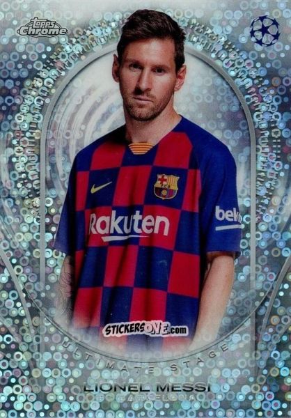 Cromo Lionel Messi - UEFA Club Competitions 2024-2025
 n. USC-16 - Topps