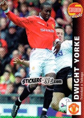 Figurina Dwight Yorke - Stadion Cards 2000-2005 n. 208 - Stadion Cards