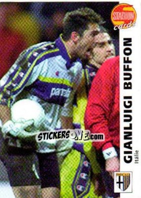 Figurina Gianluigi Buffon - Stadion Cards 2000-2005 n. 214 - Stadion Cards
