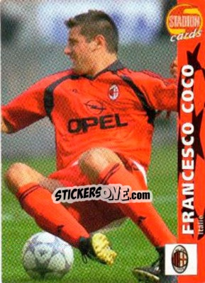 Figurina Francesco Coco - Stadion Cards 2000-2005 n. 267 - Stadion Cards