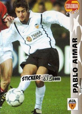 Cromo Pablo Aimar - Stadion Cards 2000-2005 n. 277 - Stadion Cards