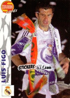 Cromo Luis Figo - Stadion Cards 2000-2005 n. 279 - Stadion Cards