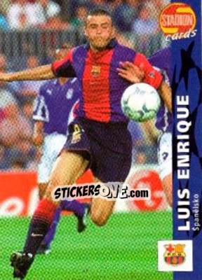 Figurina Luis Enrique - Stadion Cards 2000-2005 n. 281 - Stadion Cards