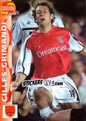 Cromo Gilles Grimandi - Stadion Cards 2000-2005 n. 291 - Stadion Cards