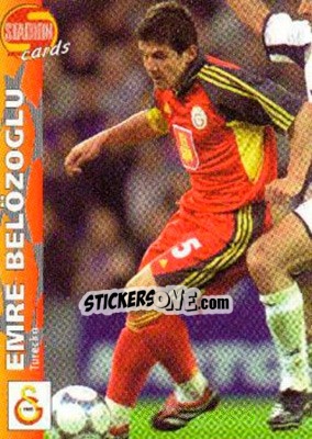 Cromo Emre Belozoglu - Stadion Cards 2000-2005 n. 300 - Stadion Cards