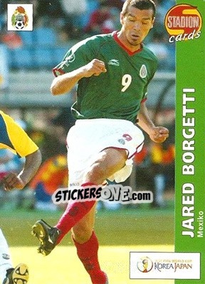 Figurina Jared Borgetti - Stadion Cards 2000-2005 n. 407 - Stadion Cards