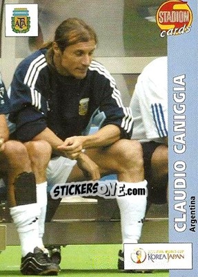 Cromo Claudio Caniggia - Stadion Cards 2000-2005 n. 409 - Stadion Cards