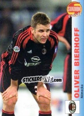Figurina Oliver Bierhoff - Stadion Cards 2000-2005 n. 24 - Stadion Cards