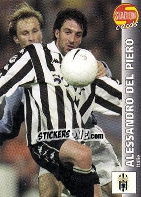 Cromo Alessandro Del Piero - Stadion Cards 2000-2005 n. 26 - Stadion Cards