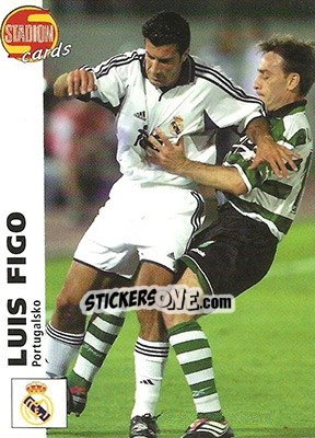 Cromo Luis Figo - Stadion Cards 2000-2005 n. 30 - Stadion Cards