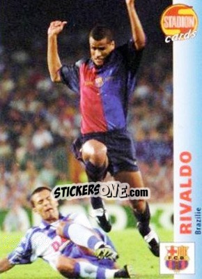 Figurina Rivaldo - Stadion Cards 2000-2005 n. 40 - Stadion Cards