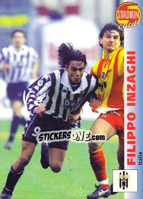 Cromo Filippo Inzaghi - Stadion Cards 2000-2005 n. 42 - Stadion Cards