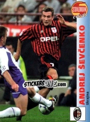 Cromo Andriy Shevchenko - Stadion Cards 2000-2005 n. 43 - Stadion Cards