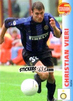Cromo Christian Vieri - Stadion Cards 2000-2005 n. 50 - Stadion Cards