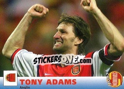 Cromo Tony Adams - Stadion Cards 2000-2005 n. 53 - Stadion Cards