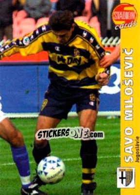 Cromo Savo Milosevic - Stadion Cards 2000-2005 n. 140 - Stadion Cards