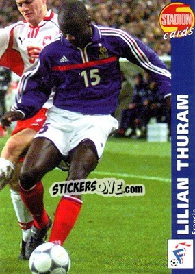 Cromo Lilian Thuram - Stadion Cards 2000-2005 n. 143 - Stadion Cards