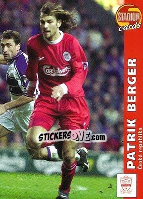 Cromo Patrik Berger - Stadion Cards 2000-2005 n. 181 - Stadion Cards
