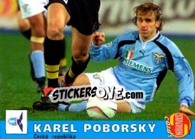 Cromo Karel Poborsky - Stadion Cards 2000-2005 n. 182 - Stadion Cards