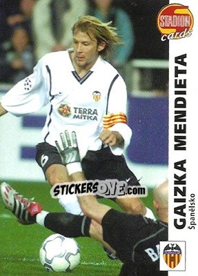 Figurina Gaizka Mendieta - Stadion Cards 2000-2005 n. 189 - Stadion Cards