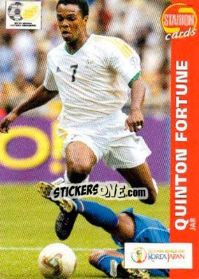 Figurina Quinton Fortune - Stadion Cards 2000-2005 n. 417 - Stadion Cards